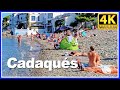 4K WALK SPAIN Beach TRAVEL Vlog 4K VIDEO Costa Brava BIKINI