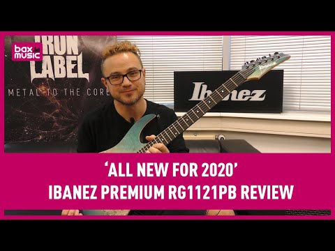 The All New 2020 Ibanez Premium RG1121PB Caribbean Islet Flat | Review