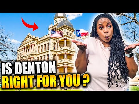 Why Move to Denton Texas ? | Full Denton Neighborhood Tour & What Its Like Living in Denton Texas