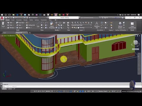 How to make 2d floor plan in Autocad 2017 | AutoCAD 2D and 3D Complete Training | Lesson 63