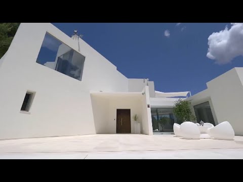 Fantastic modern new villa on Ibiza   Luxury Villas Ibiza 4K