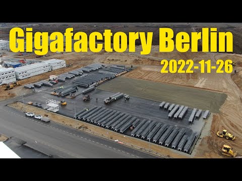 Giga Berlin | 2022-11-27 | Construction Update