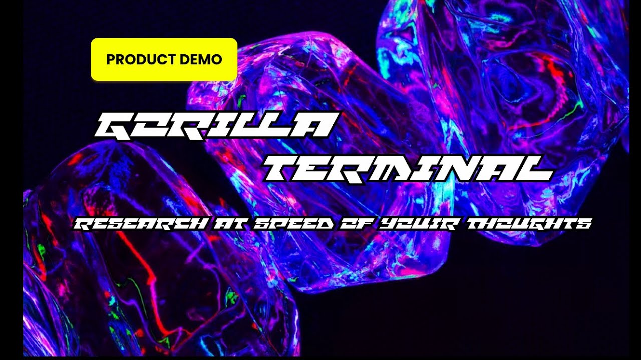 GorillaTerminal Product Demo