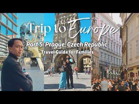 Part 5: Prague Travel Family Vlog | [4K] Let's go to Czech Republic