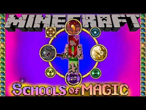 D&D Magic for Minecraft. A mod Showcase of Schools of Magic