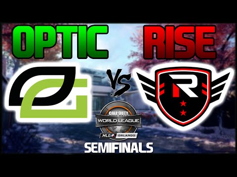 OpTic Gaming vs Rise Nation "THE REVERSE SWEEP" Winners Semi-finals MLG Orlando 2016!#MLGOrlando2016