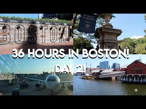 BOSTON TRAVEL VLOG 2019!! | Day 2!