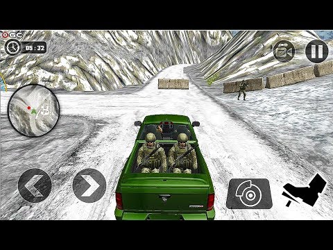 Offroad Army Cargo Driving Mission - 4x4 Military Truck Cargo Games - Android GamePlay #2