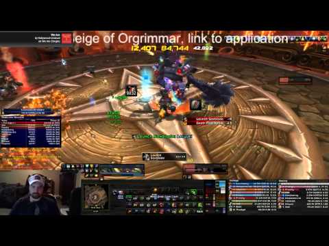 Siegecrafter Blackfuse 10 Man Normal - Siege of Orgrimmar - Enhancement Shaman POV