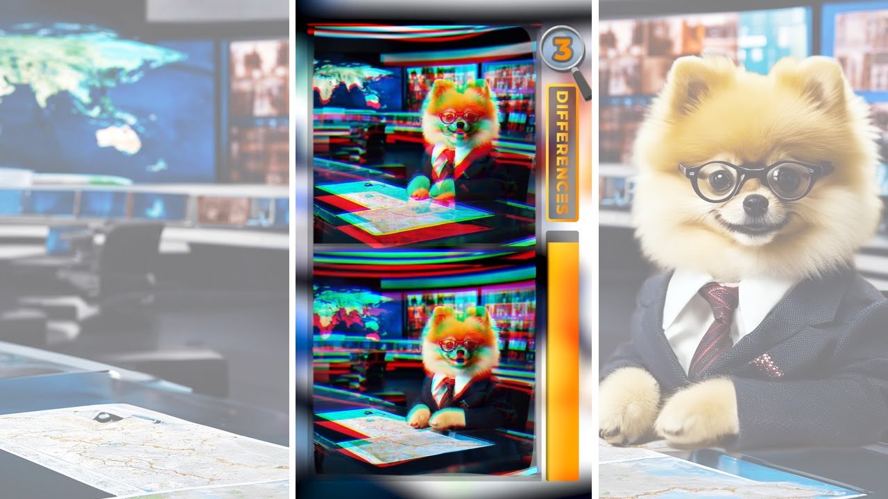 Spot the Difference #41 🎙️ #Pomeranian News Show