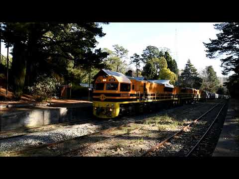 Rail Action in the Adelaide Hills 18th May 2021