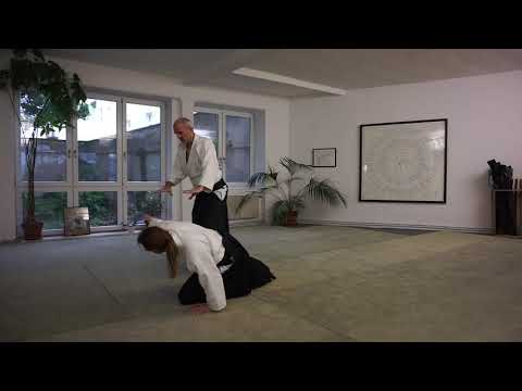 Aikikai Aikido - 4. Kyu Prüfungstechniken mit Abstand