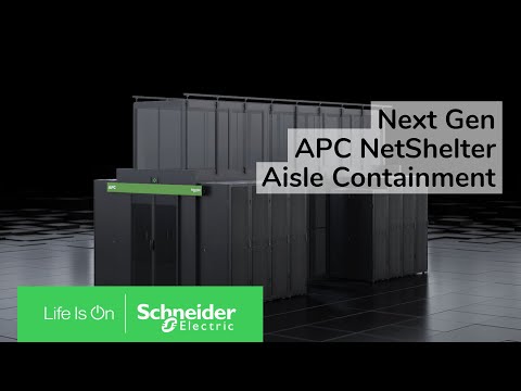 APC NetShelter Aisle Containment Overview Video