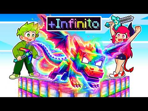 Ho fatto finta di essere un DRAGO DELL'INFINITO in un Chunk OP!