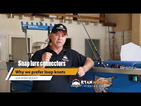 How to tie a perfection loop fishing knot instead of using a snap swivel