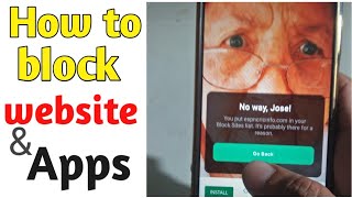 How to block website or apps on your Phone