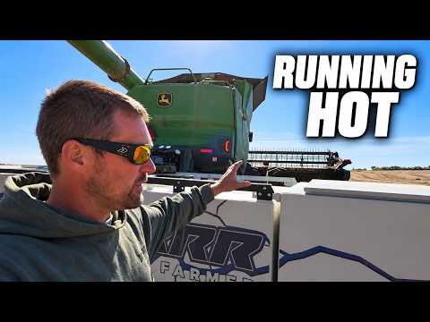Two Overheating Combines