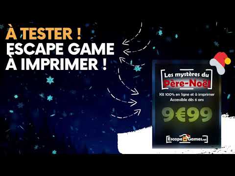 Escape Game à imprimer pour Noël !