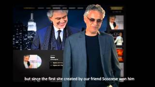 Andrea Bocelli - Jokes with the web site