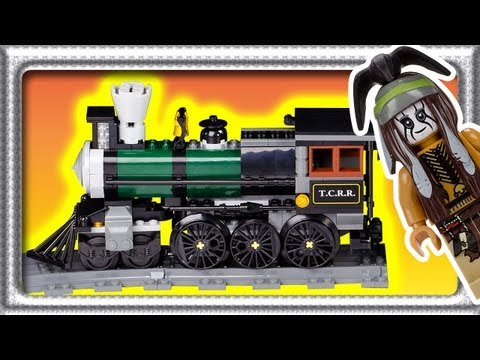 Vidéo LEGO The Lone Ranger 79111 : Course poursuite dans le train