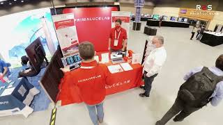 Walk the show floor at AAS241 to the PrimaLuceLab booth with Radio2Space radio telescopes