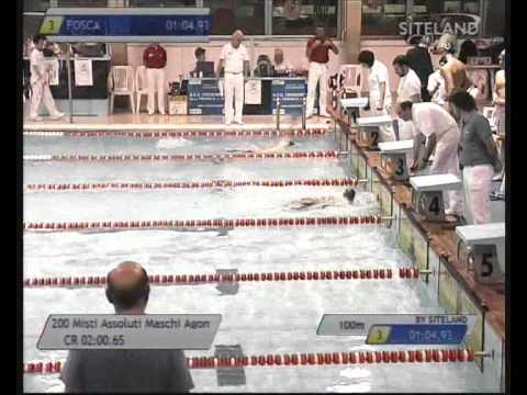 Serie 4 dei 200 Misti  Assoluti Maschi Agonisti - 16 Memorial Chiara Giavi