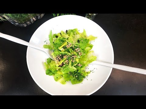Mon incontournale salade verte