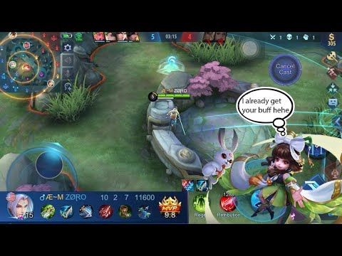 New Patch - No buff Ling?! non stop roaming ganking