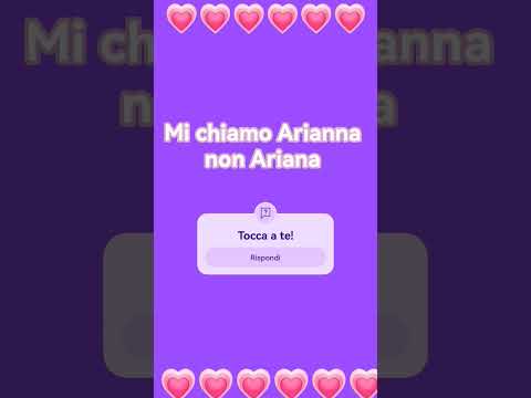 tocca a te a rispindere