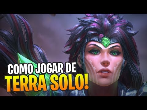 COMO JOGAR DE TERRA NA SOLO! | SMITE RANKED CONQUEST