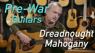 Video thumbnail for Pre War Guitars Dreadnought Mahogany by Kauffmann's Guitar Store