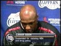 Lamar Odom Tears Up After Second Drug Suspension 2001