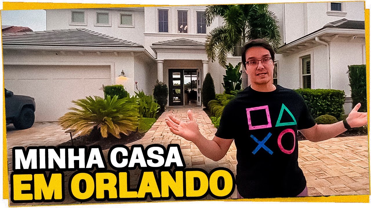 TOUR PELA MINHA NOVA MANSÃO AQUI EM ORLANDO