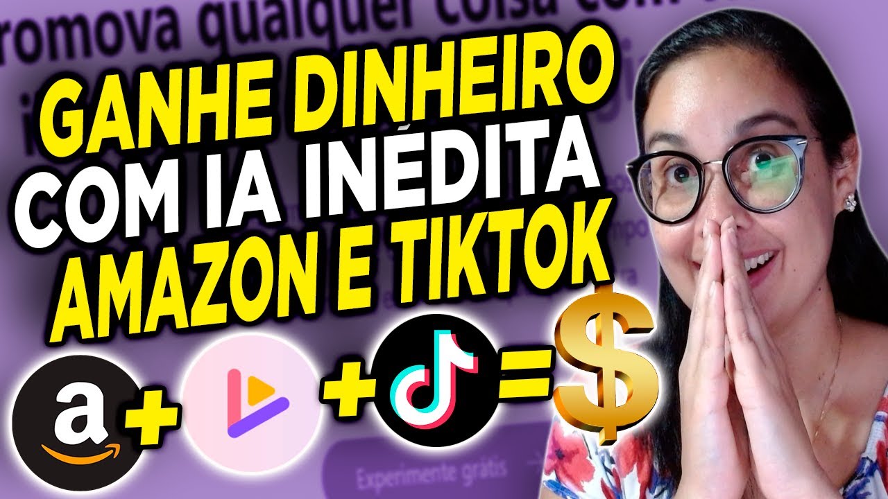 Como GANHAR DINHEIRO com IA INÉDITA para VÍDEOS usando AMAZON e TIKTOK