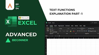 Excel | Episode 4.1 | Text Function Explanation