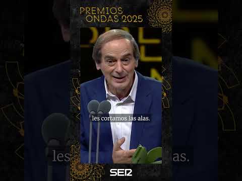 PREMIOS ONDAS 2025 | Isaías LAFUENTE y su dedicatoria a los BECARIOS