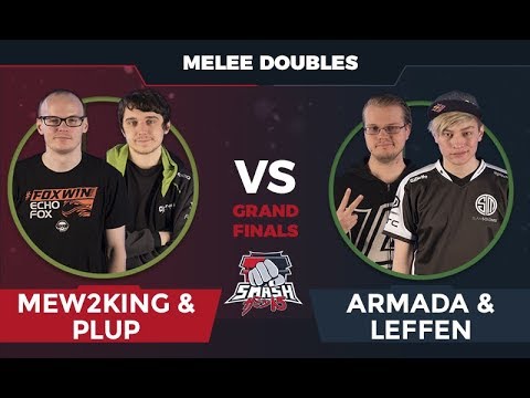 Mew2King/Plup vs Armada/Leffen - Melee Doubles: Grand Finals - Smash Summit 5