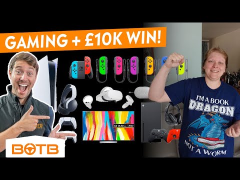 New Player Wins £15,000 Gaming Bundle On Her FIRST Try! | BOTB Winner
