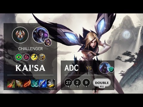Kai'Sa ADC vs Aphelios - BR Challenger Patch 10.11
