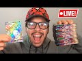 Opening 200 Pokemon Packs for Charizard! (Live Stream)
