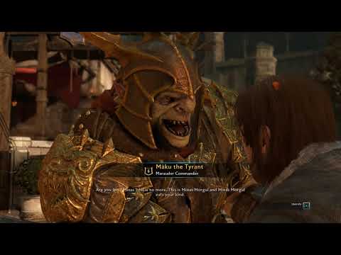 Middle Earth: Shadow of War Gameplay - 1st time defeat an Orc Commander