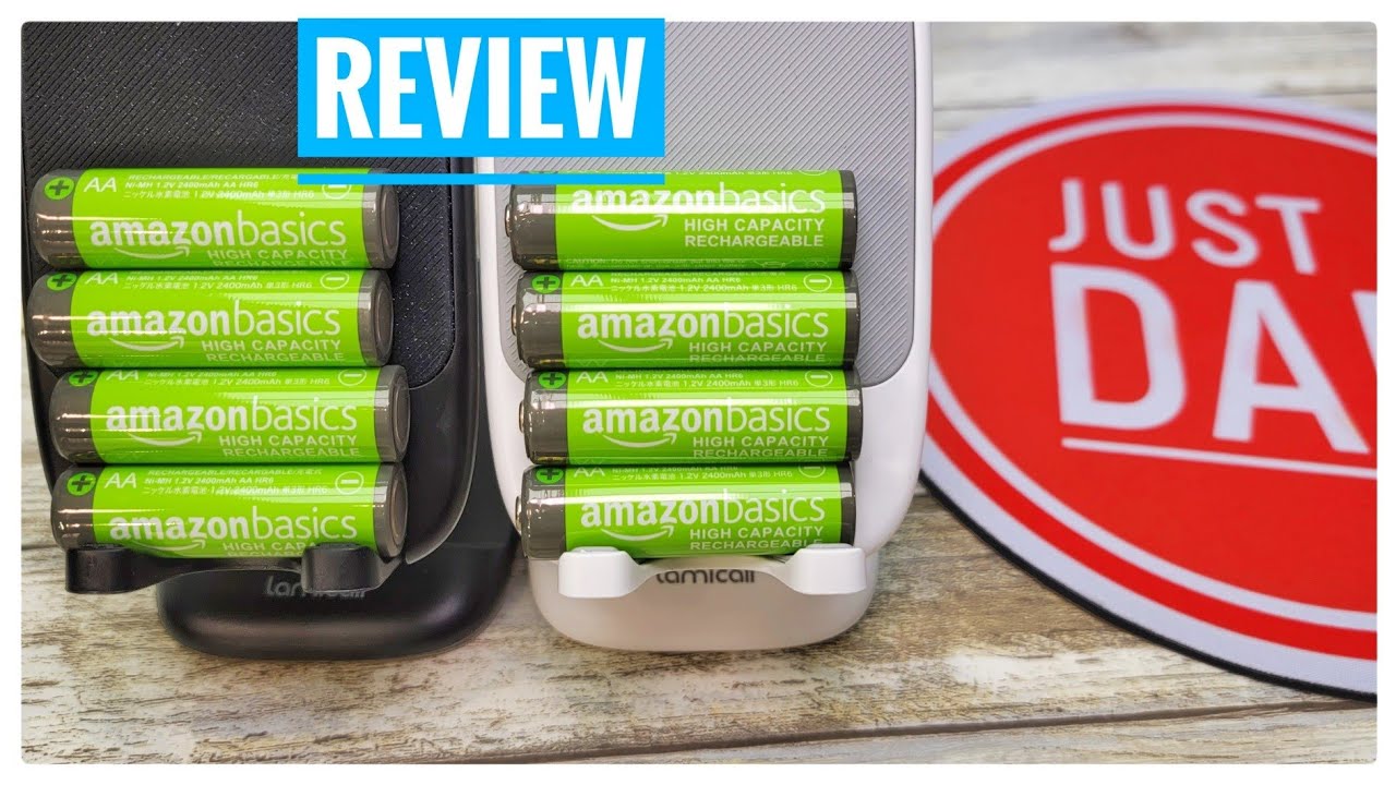 Review Amazon Basics AA Rechargeable Batteries High Capaciy 2400 mAh