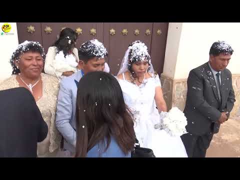 2🔴MATRIMONIO EN MACHA POTOSÍ BOLIVIA. 🔴💏Los Novios Obed y Norca