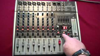 Video thumbnail for Behringer Xenyx X1222USB Mixer by Rickholly74