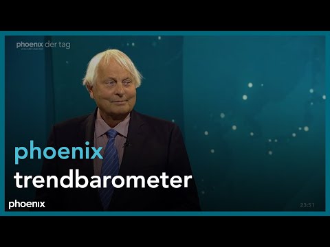 phoenix trendbarometer mit Reinhard Schlinkert (Infratest-dimap) am 08.07.22