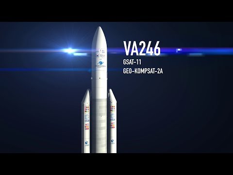 Official Speeches Arianespace Flight VA246– GSAT-11 and GEO-KOMPSAT-2A