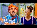 Blippi And Meekah Explore The Discovery Cube Blippi Learns Something New Learning Videos
