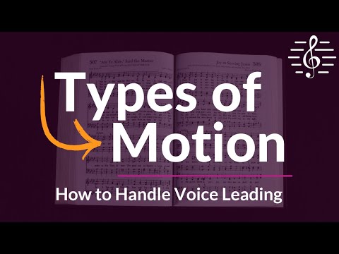 How to Write in Parallel, Contrary, Oblique and Similar Motion - Voice Leading
