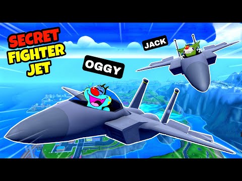 OGGY FOUND SECRET FIGHTER JET IN WOBBLY LIFE WITH JACK