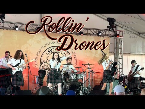 The Rollin' Drones a dynamic Celtic Pop & Rock Band at Scotfest in Estes Park Colorado